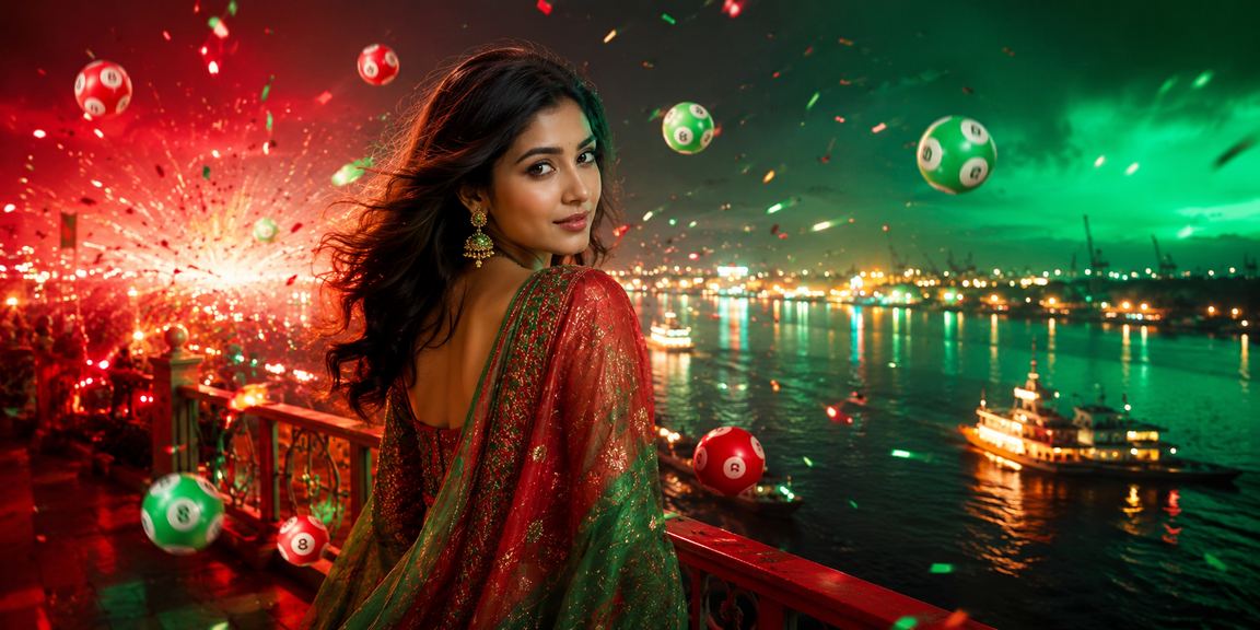 নারায়ণগঞ্জে লটারি গেমের রঙিন পরিবেশ