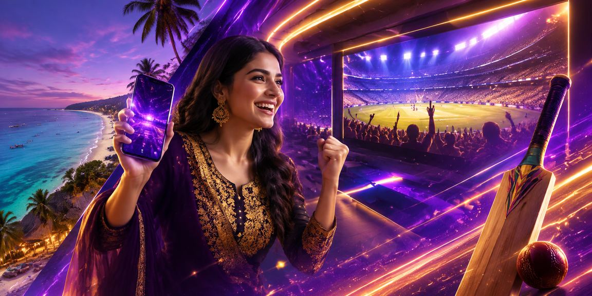 সেন্ট মার্টিনে নিয়ন আলোয় ক্রিকেট বেটিং মোবাইলে